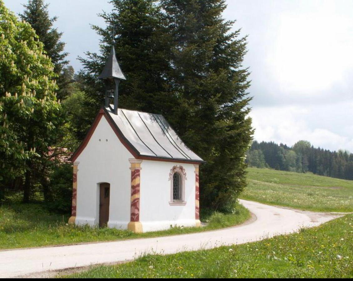Ferienwohnung Ferienhaus Am Wald Friesenried Exterior foto